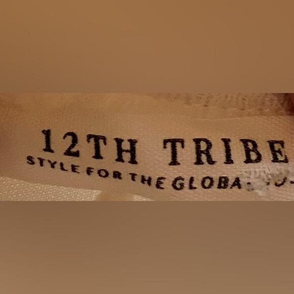 12th Tribe Skirt Womens Small White Lace Tiered Maxi Boho Festival Lined - Picture 2 of 6